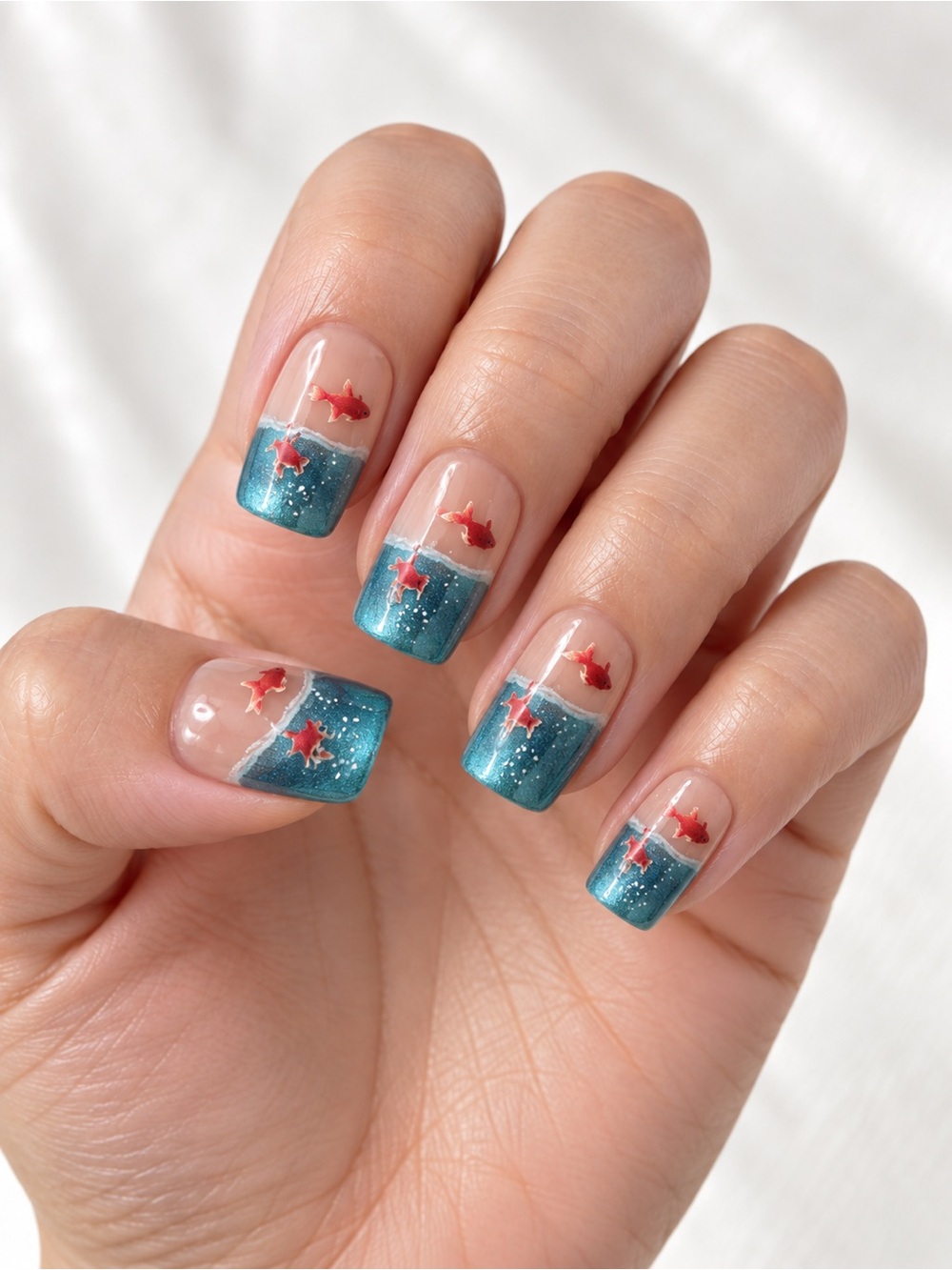 3 Sets of Nail Tips 🍒 🐠